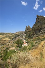 Mountain village Pentedattilo