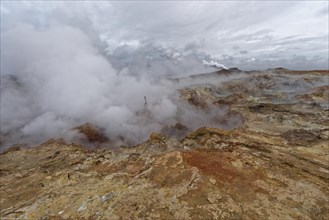Geothermal area Gunnuhver