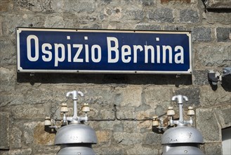 Sign Ospizio Bernina