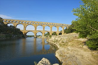 Pont du Gard Aqueduct near Nimes