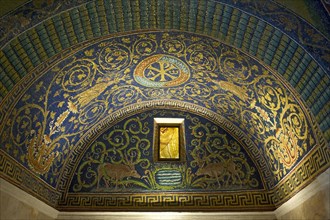 Mosaics in the Mausoleum of Galla Placidia