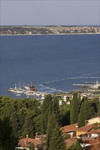 View of the Adriatic coast near Portoroz