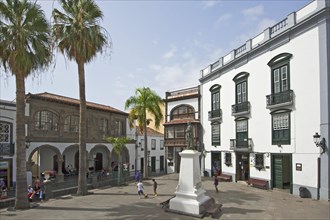 Plaza de Espagna in Santa Cruz de La Palma