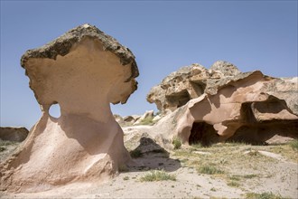 Mushroom rocks in Cappadocia