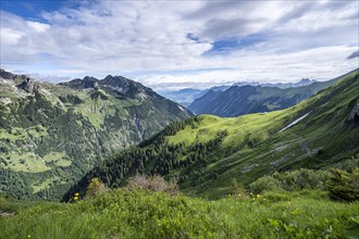 View of the Rappenalp valley