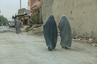 Women in a Burqa