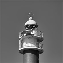 Punta de Teno lighthouse with solar cell