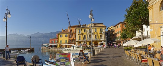 Port of the historic coastal town of Malcesine