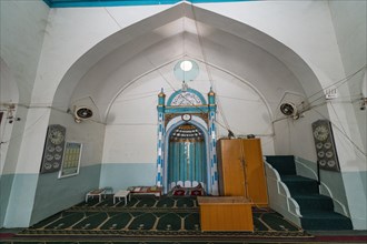 Interior of the red mosque