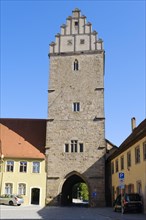 Rothenburg Gate in the historic old town