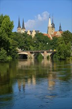 View of Merseburg Cathedral and Merseburg Castle