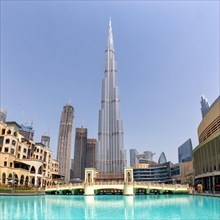 Dubai Burj Khalifa Kalifa Skyscraper Skyline Architecture Mall in Dubai