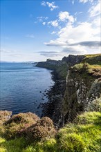 Rock cliff from Kilt Rock Viewpoint