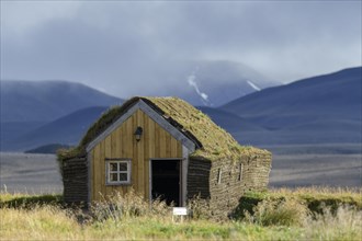 Small sod house