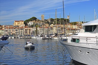 Port and old town of Cannes
