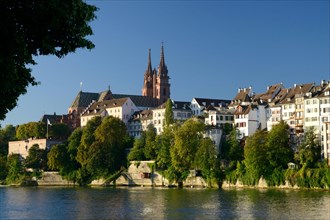 Rhine bank with cathedral and old town