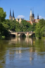View of Merseburg Cathedral and Merseburg Castle