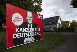 Election poster of the SPD