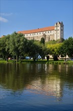 Wettin Castle on the Saale