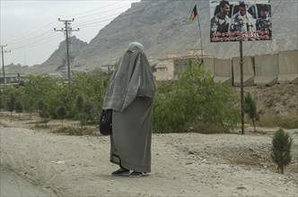 Woman in a Burqa