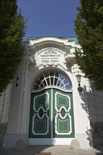 Historic pavilion of the former tobacco factory Krems-Stein