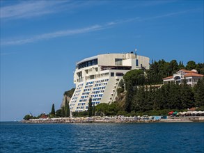 View from the sea of the Grand Hotel Bernardin