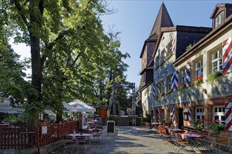 Restaurant with beer garden