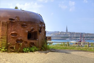 Bomb shelters in Saint-Malo