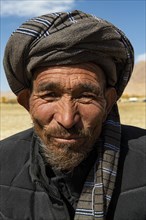 Hazara man at a Buzkashi game