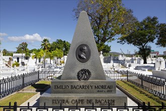 Grave of Emilio Bacardi Moreau 1844-1922