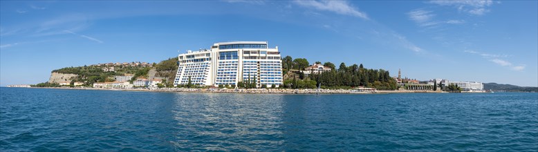 View from the sea of the Grand Hotel Bernardin
