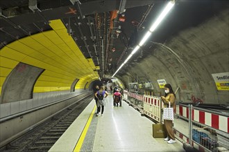 Renovation work at Sendlinger Tor underground station