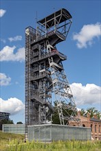 Observation mine shaft tower