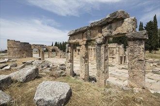 Ruins of Hierapolis in Denizli