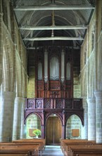 Interior with organ