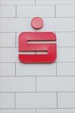 Facade with Sparkasse logo