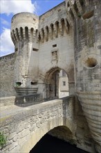 Old city gate Porte Notre-Dame