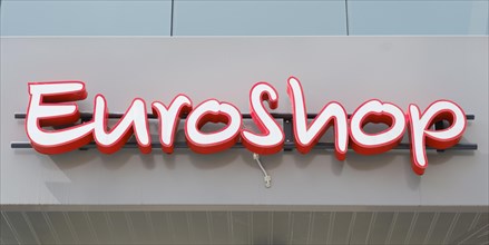 Facade with sign EuroShop