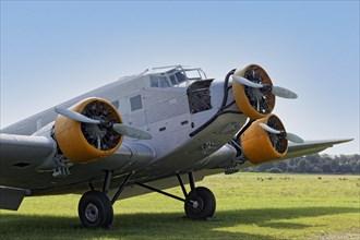 Restored Junkers JU 52 for sightseeing flights