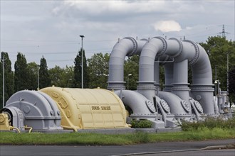 Steam turbine plant of the former Siemens-Schuckertwerke