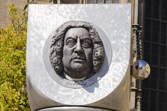 Relief of Johann Sebastian Bach on the Bach Column