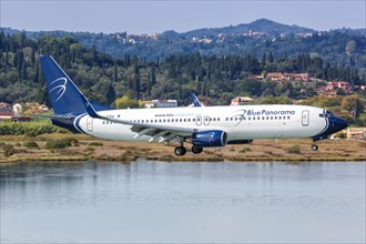 A Boeing 737-800 of Blue Panorama Airlines