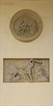 Bas-relief depicting scenes from Greek mythology