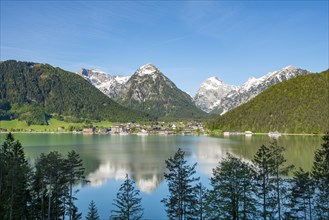 View of Pertisau over Lake Achensee