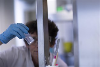 Technician working in a laboratory