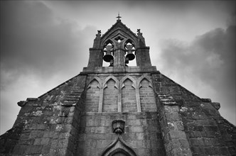 Infrared photograph Church Eglise paroissiale Ste Anne St Laurent