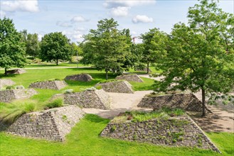 Pyramid Garden in the Potsdam People's Park