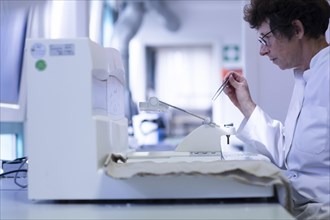 Technician working in a laboratory