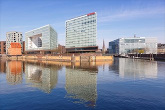 Der Spiegel headquarters at Ericusspitze in the HafenCity in Hamburg