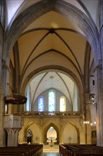 Interior of the Fraumuenster Church